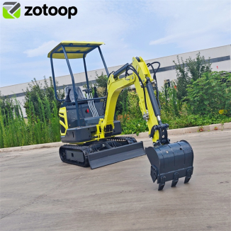Miniescavatori da 1,2T a 4T a bassissime emissioni con elevata efficienza
