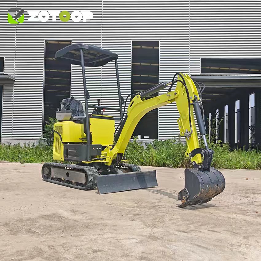 Zero Tail Swing Excavator