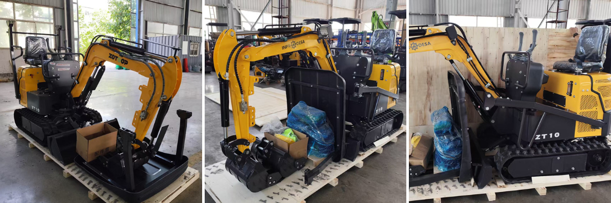 ミニ掘削機販売中