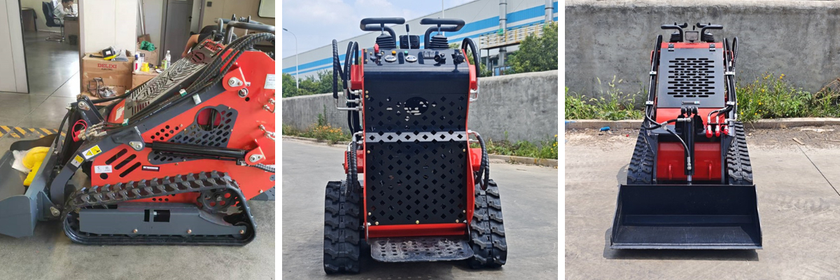 Гусеничный погрузчик с бортовым поворотом Гусеничный погрузчик с бортовым поворотом