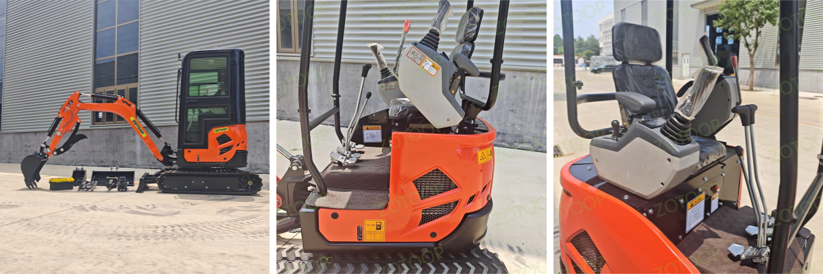 Escavadora de valas pequena Escavadora de valas pequena