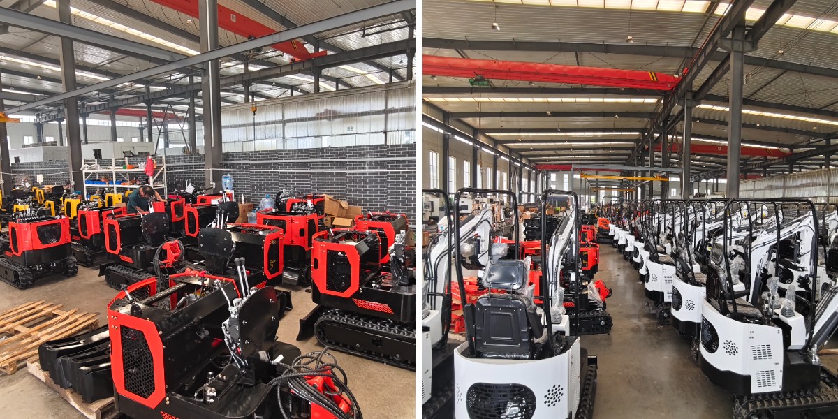 Small Backhoe Digger