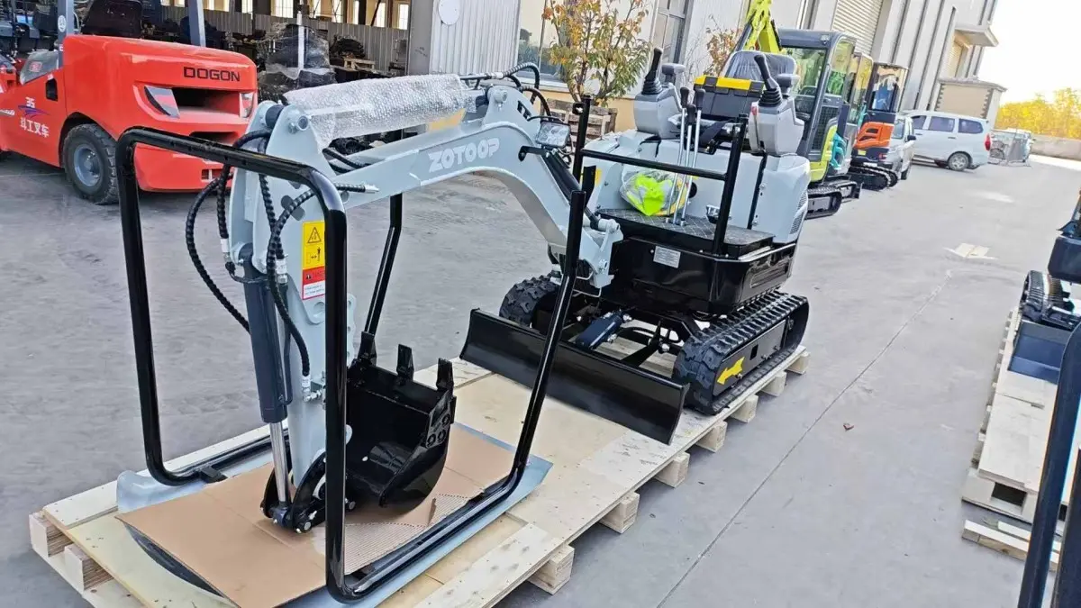 Today’s Shipment: Z18 Mini Excavator to German Client
