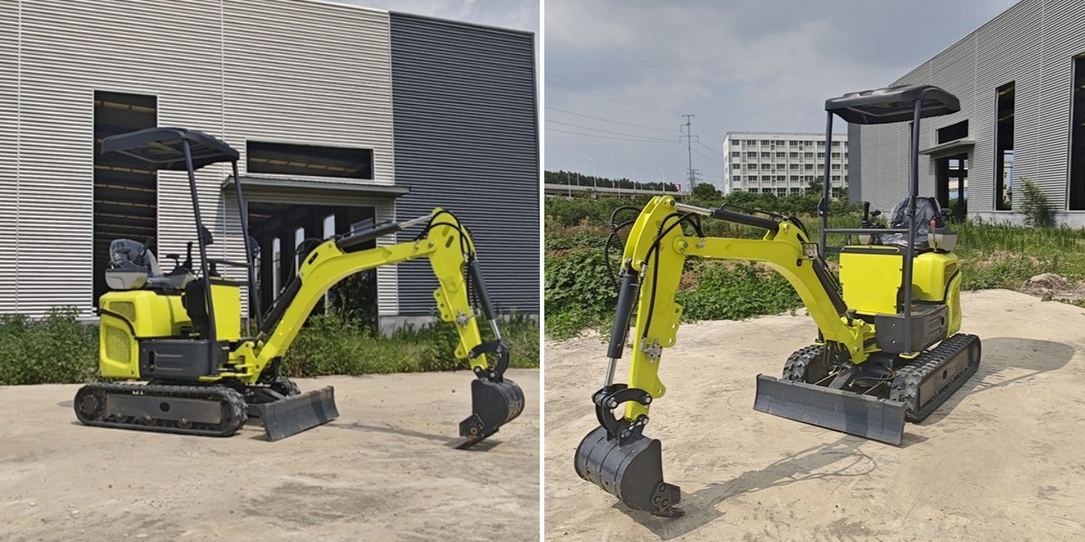 Zero Tail Swing Excavator
