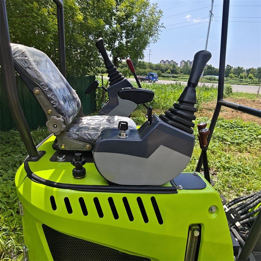 Mini Excavator Digging
