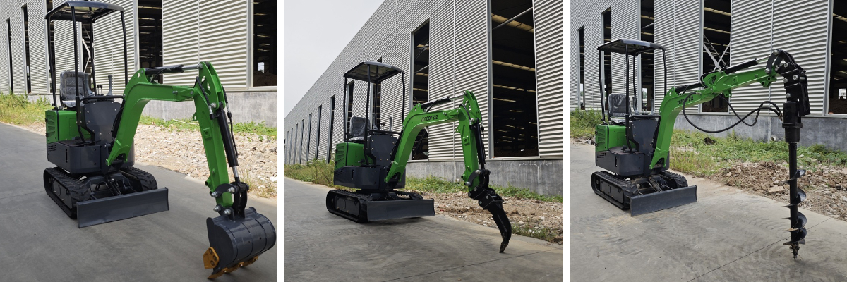 Mini excavadora de jardín Mini excavadora de jardín