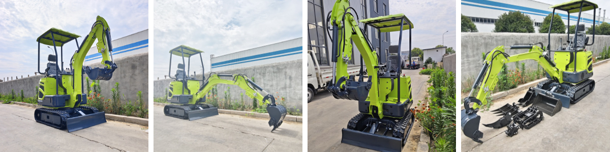 Мини верижен багер