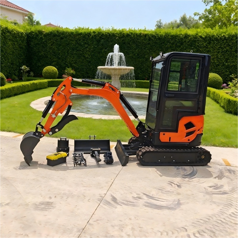 Малък багер за канавки