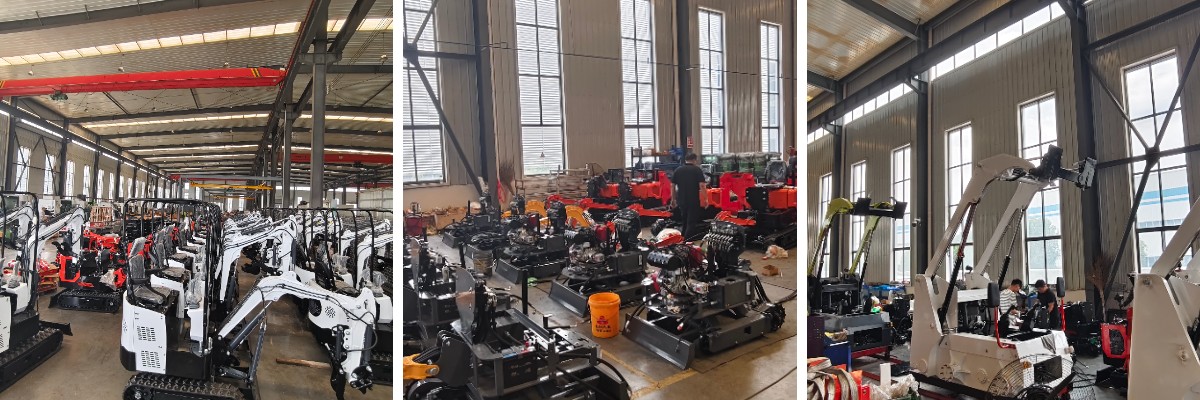 Компактный мини-погрузчик с бортовым поворотом