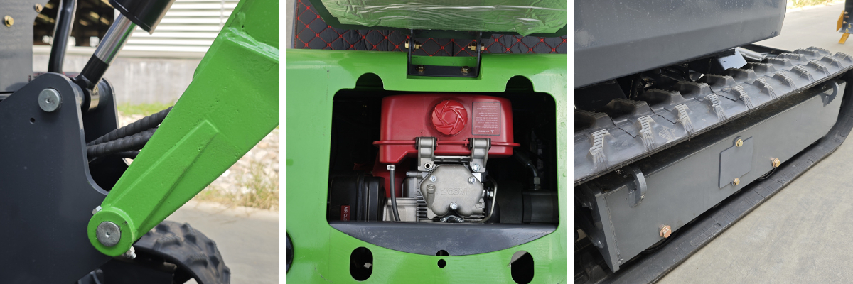 Miniexcavadora doméstica