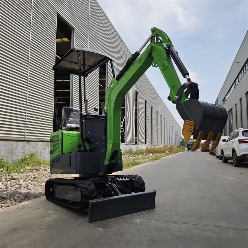 Small Backhoe Digger