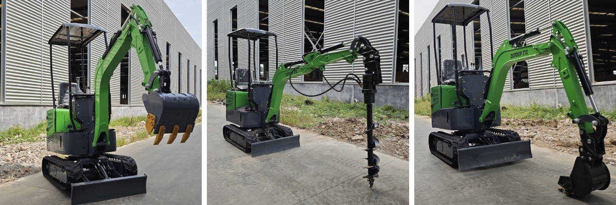 Precio de miniexcavadora de 1 tonelada.