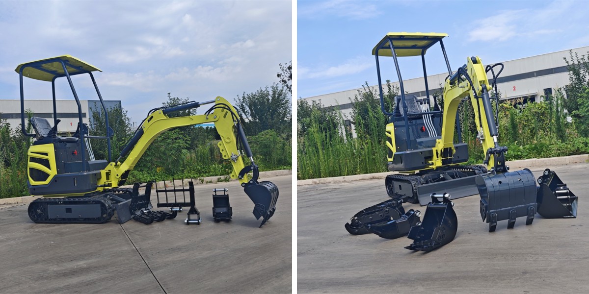 1.2 Ton Compact Excavators  Unbeatable Maneuverability