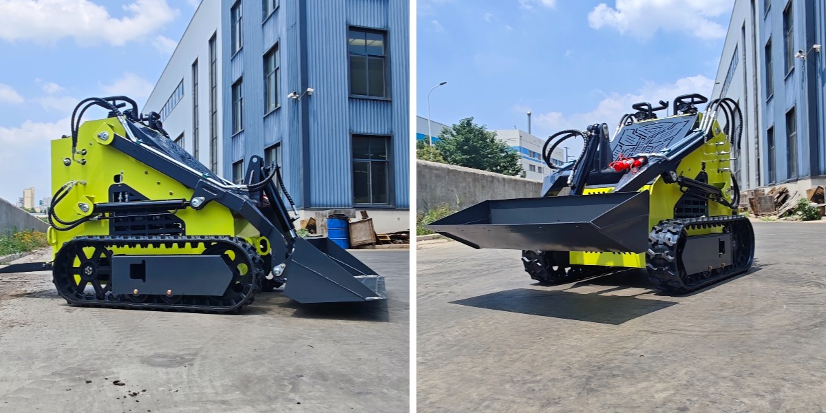 Kompaktowa ładowarka o sterowaniu burtowym