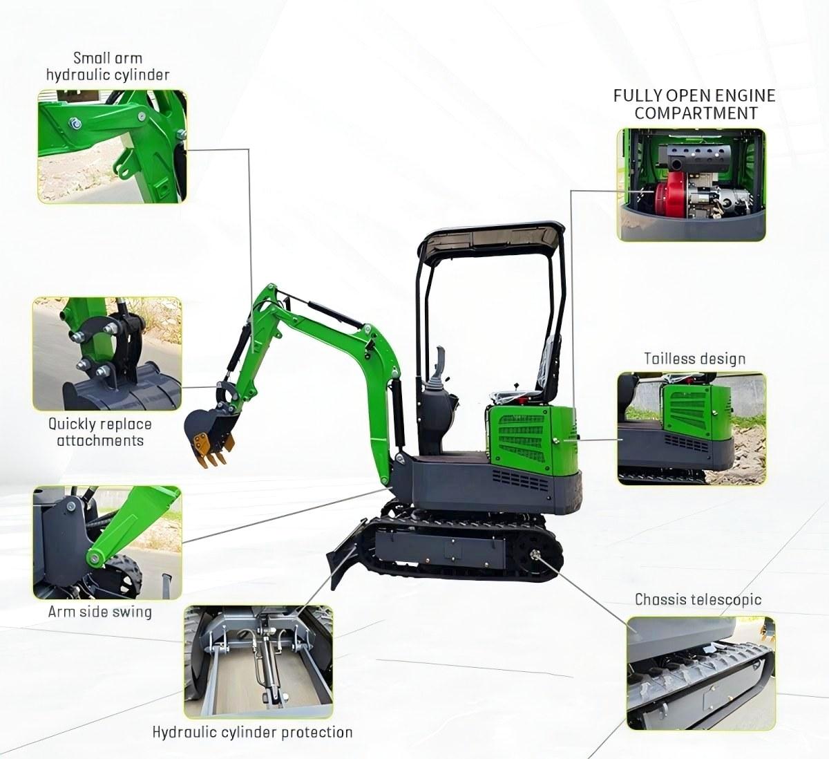 Household Mini Excavator