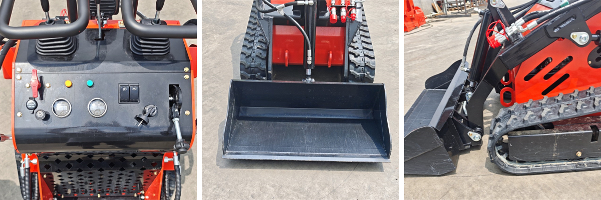 Гусеничный погрузчик с бортовым поворотом Гусеничный погрузчик с бортовым поворотом