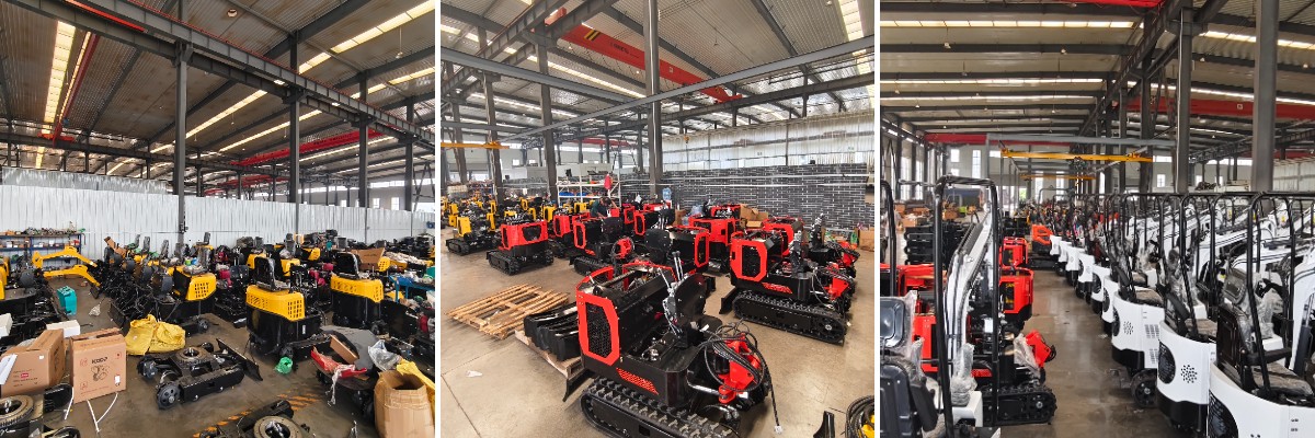 Zero Tail Swing Excavator