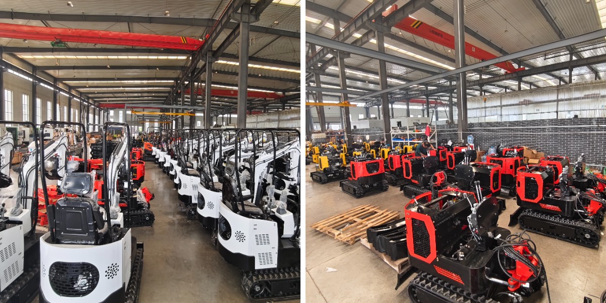 Mini excavadora de jardín Mini excavadora de jardín