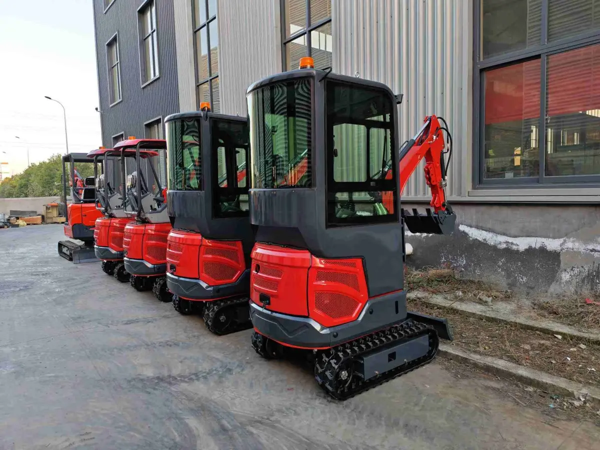 Z12 Mini Ekskavatörler (Bulgar Siparişi) – Denemeyi Geçti ve Sevkiyata Hazır