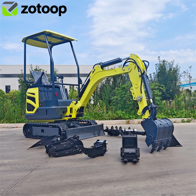 Mini Excavators1.2T Eco Friendly Design Superior Digging Force