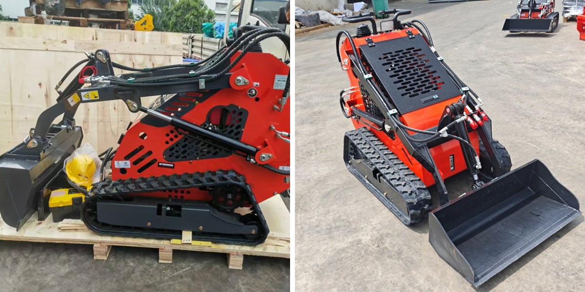 Гусеничный погрузчик с бортовым поворотом Гусеничный погрузчик с бортовым поворотом