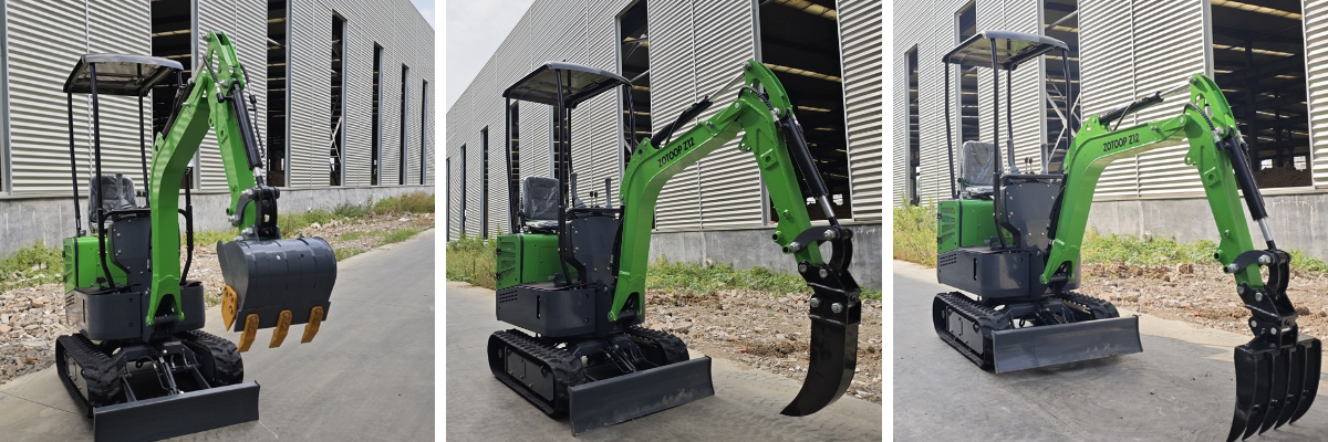 Small Backhoe Digger