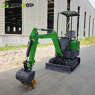 Mini-excavatrice paysagère