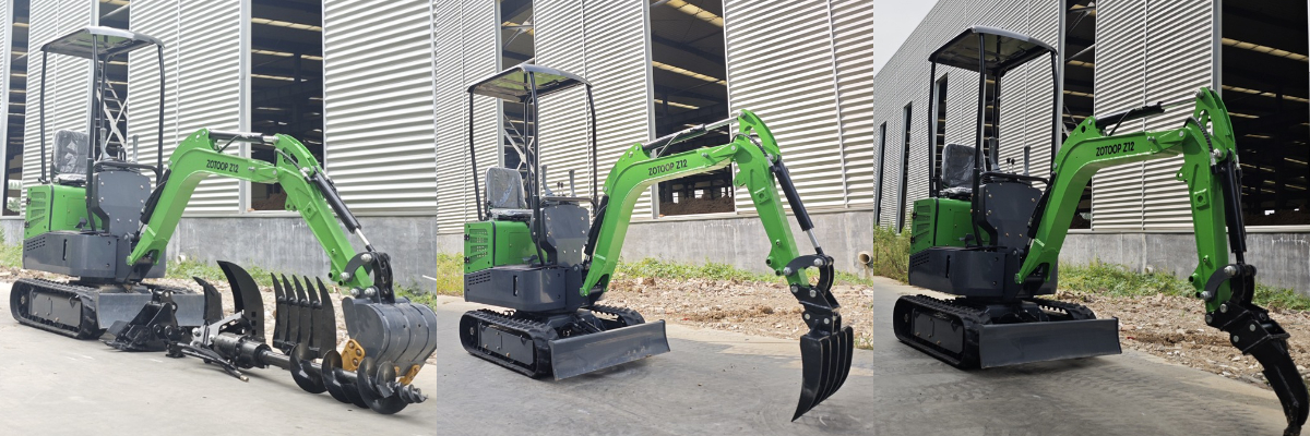 Mini excavadora de jardín Mini excavadora de jardín