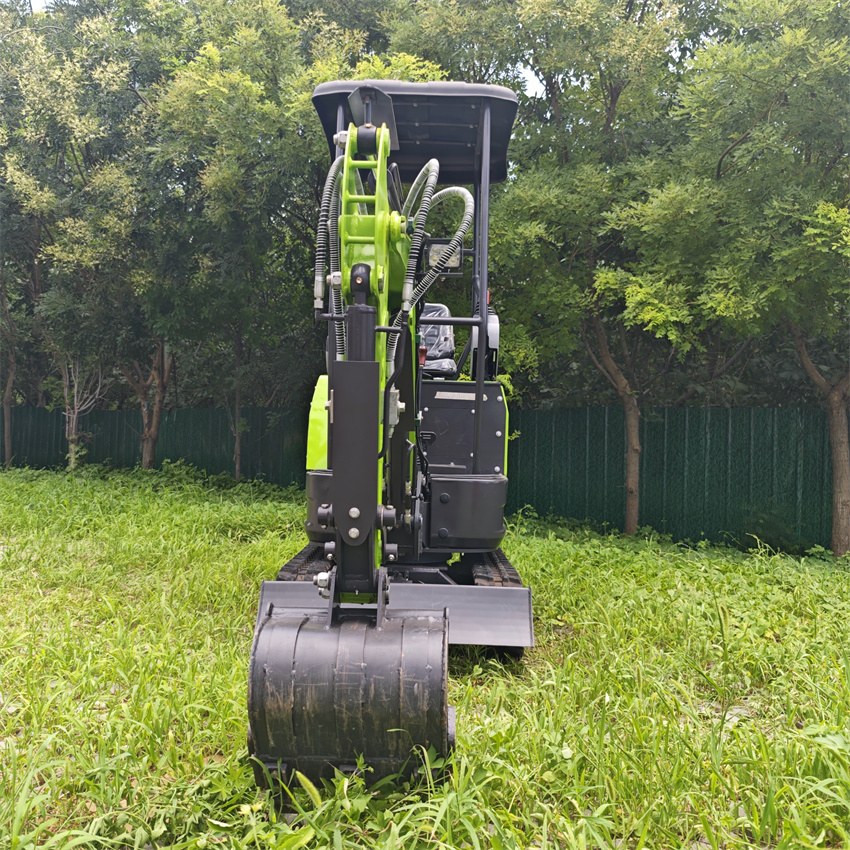 Mini Excavator Digging