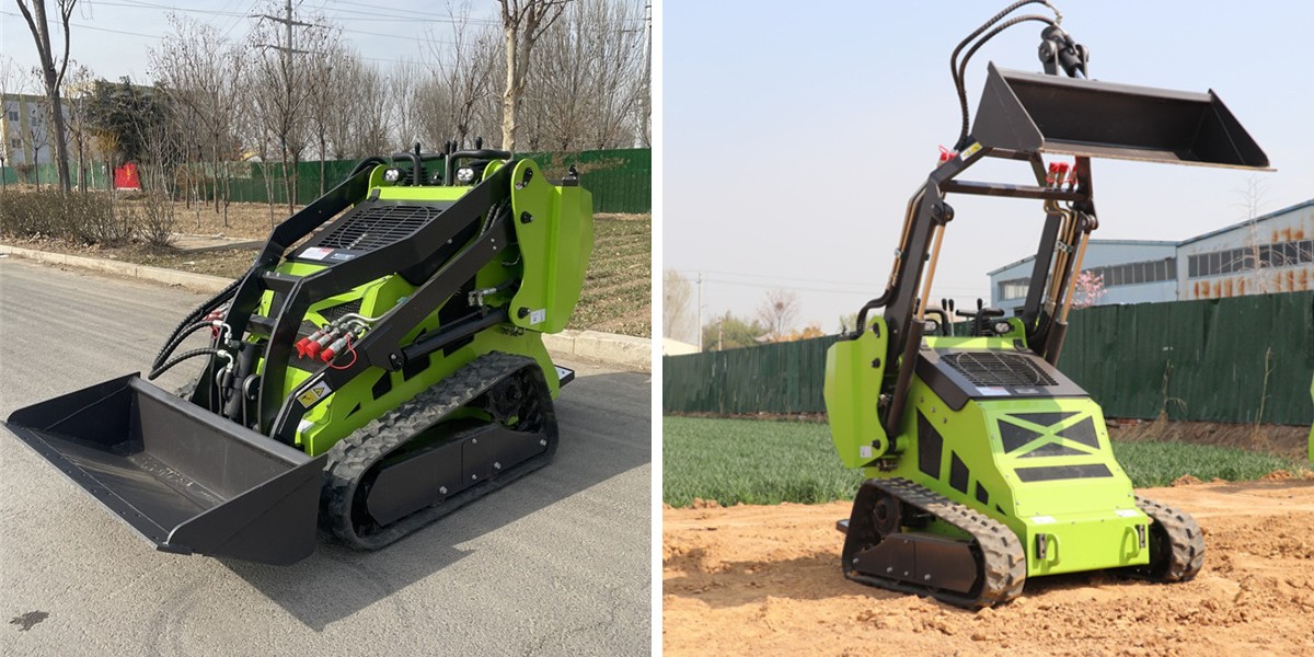 Carregadora de rodas de direção deslizante