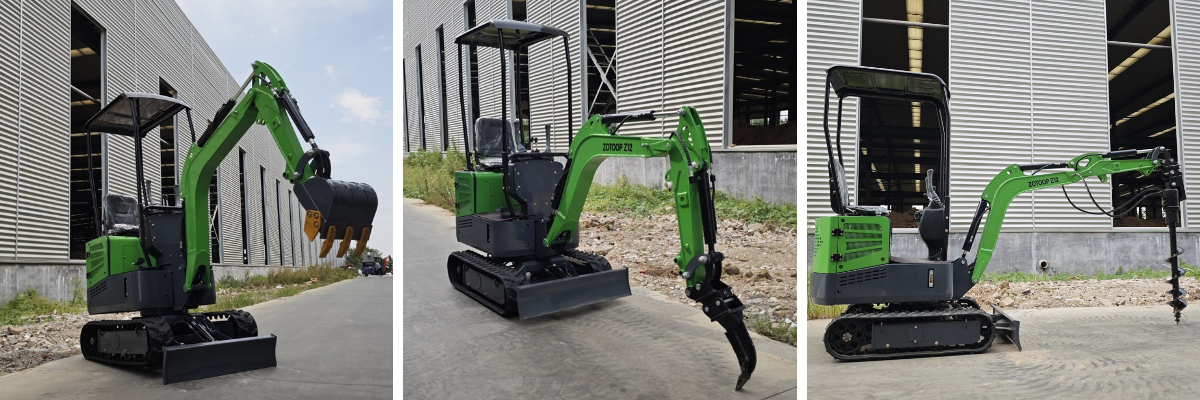 Miniescavatore paesaggistico