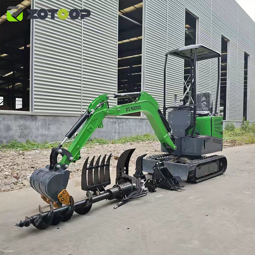 Miniexcavadora doméstica