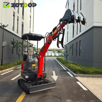 Mini Excavator Reach