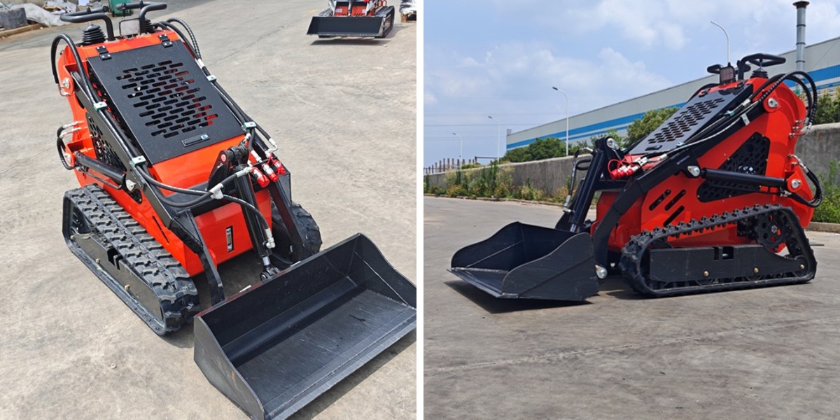 Гусеничный погрузчик с бортовым поворотом Гусеничный погрузчик с бортовым поворотом