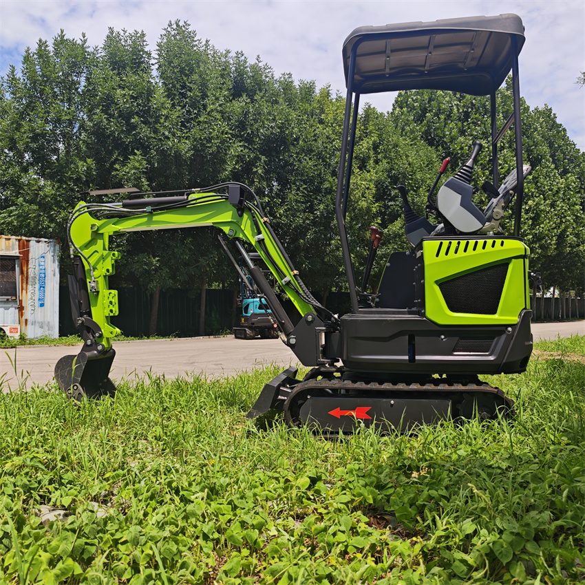 Mini Excavator Digging
