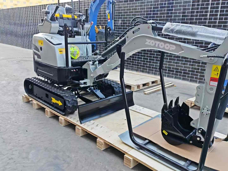 Envío de hoy: Miniexcavadora Z18 a un cliente alemán