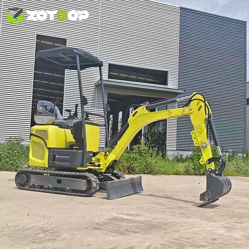 Zero Tail Swing Excavator