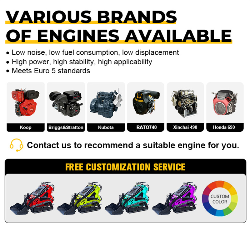 Minicarregadora e Valetadeira