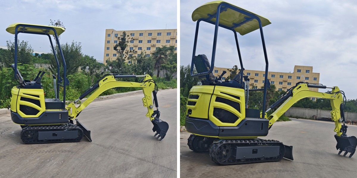 1.2 Ton Compact Excavators  Unbeatable Maneuverability
