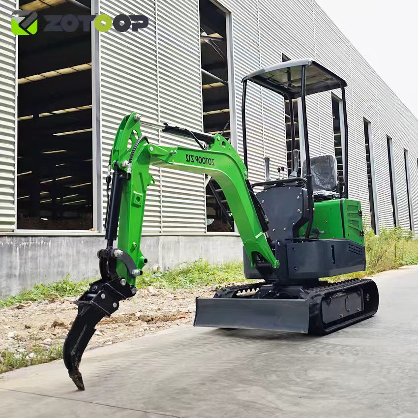 Vecchio miniescavatore