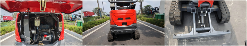 ミニショベルリーチ