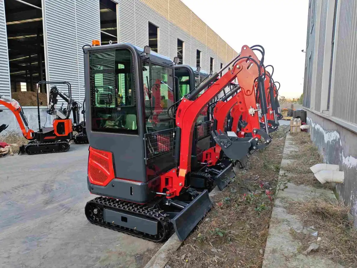 Z12 Mini Ekskavatörler (Bulgar Siparişi) – Denemeyi Geçti ve Sevkiyata Hazır