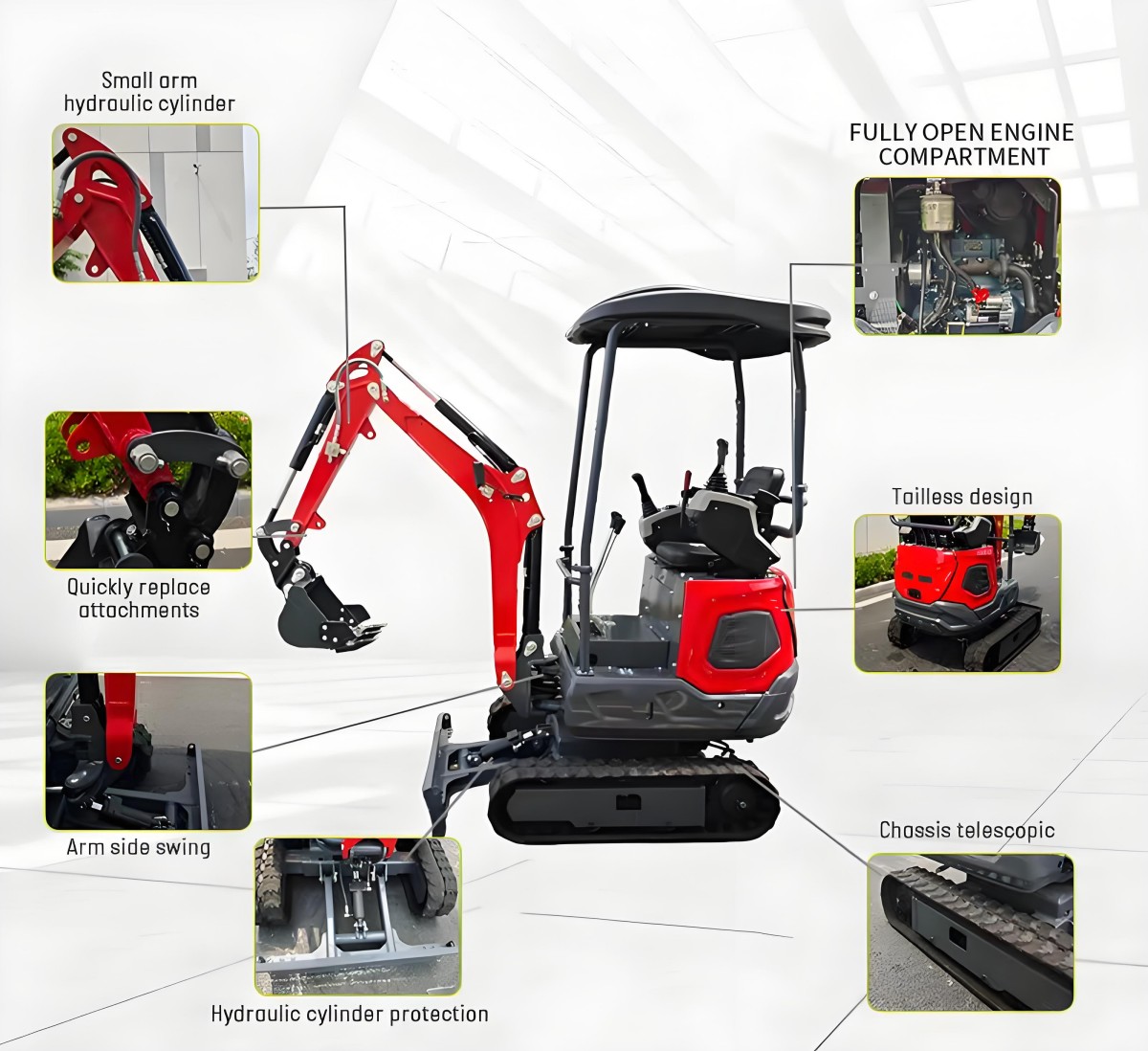 Small Garden Excavator