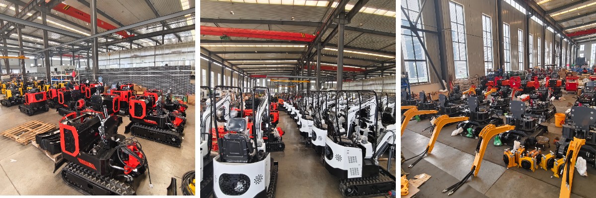 Mini Excavators1.2T Eco Friendly Design Superior Digging Force