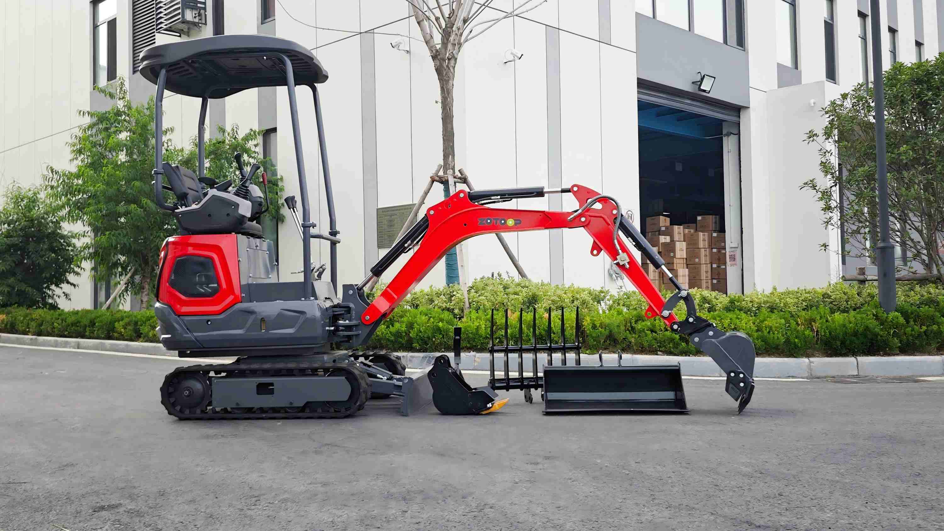 Backyard Mini Excavator
