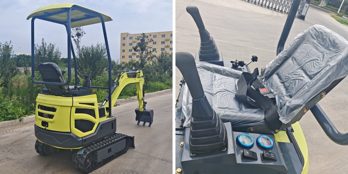 Mini Excavators1.2T Eco Friendly Design Superior Digging Force