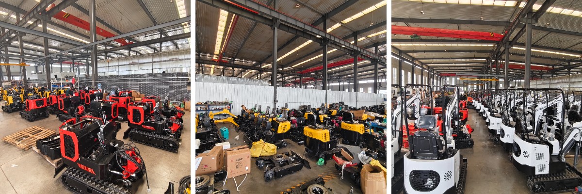 Miniexcavadora doméstica