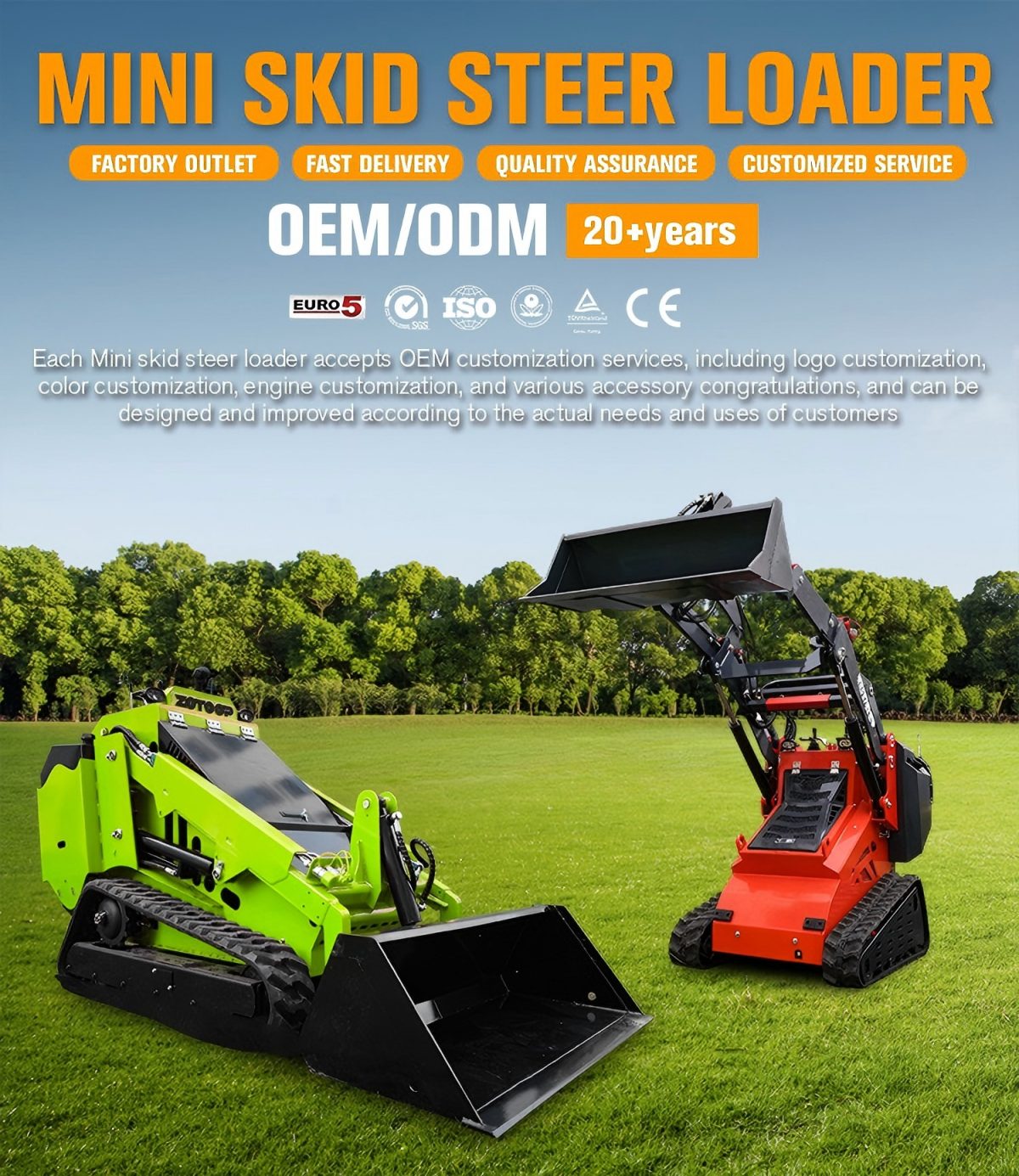 Kompakti liukukuormaaja