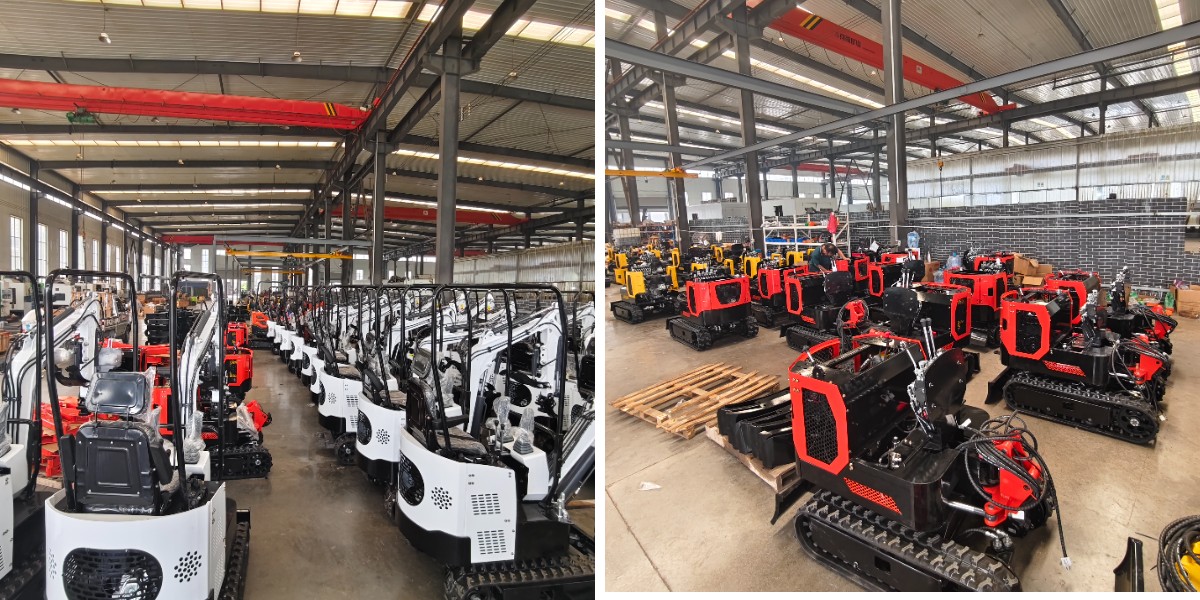 1.2 Ton Compact Excavators  Unbeatable Maneuverability