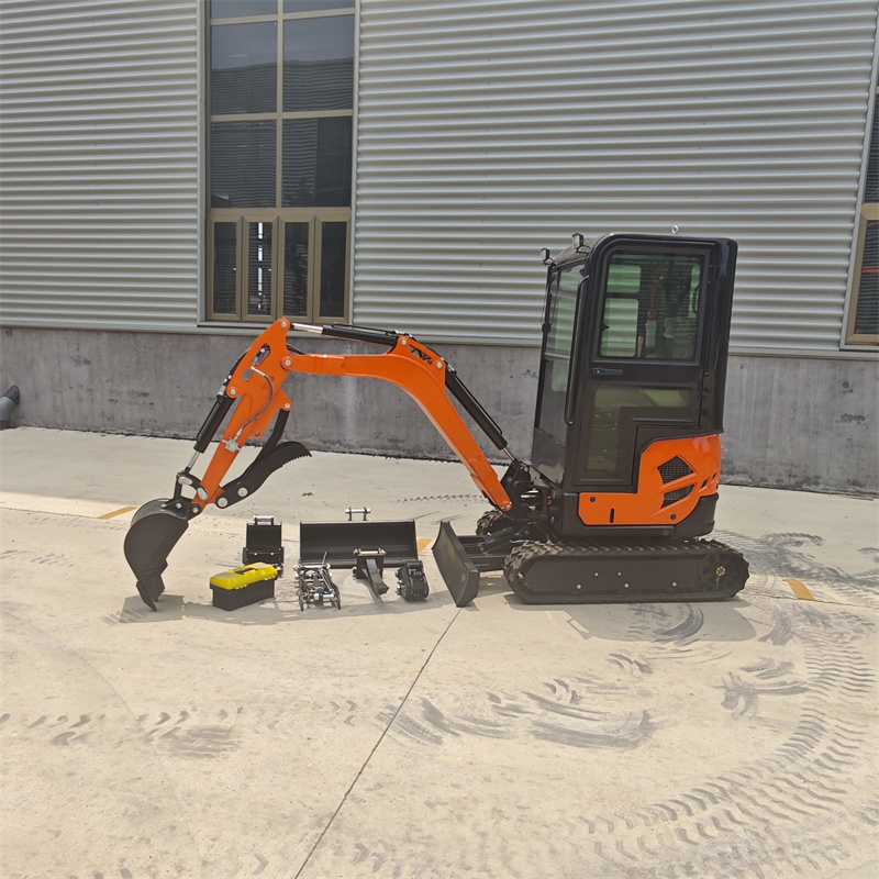 Малък багер за канавки